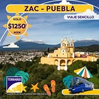 Zacatecas a Puebla